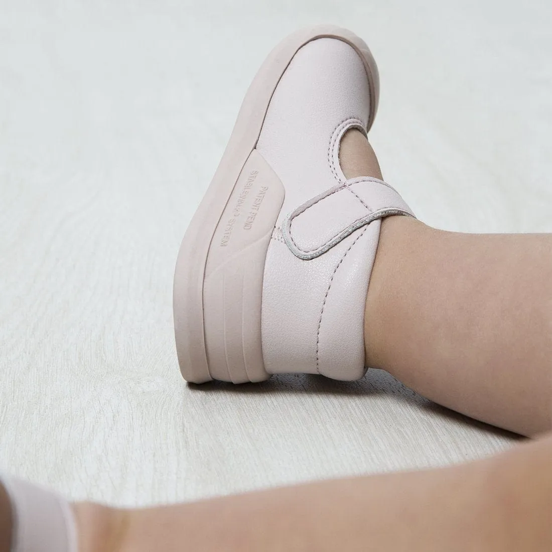 Baby's Pink onMicro® Mary Janes