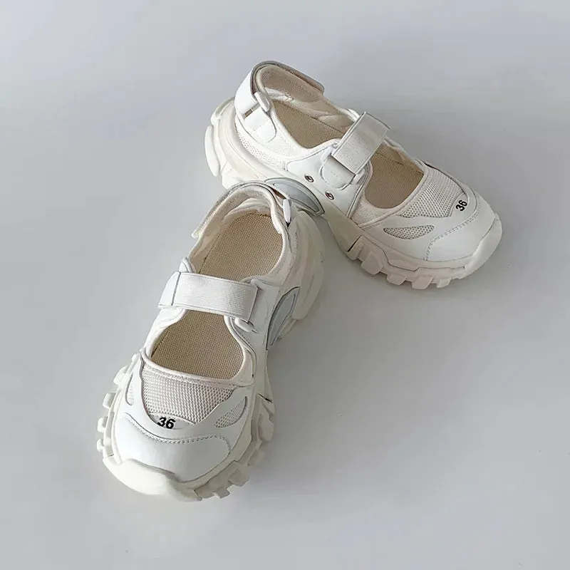 binfenxie Women Sport Sandals Wedge Hollow Out Women Sandals Outdoor Cool Platform Shoes Women Beach Summer Shoes New Footwear