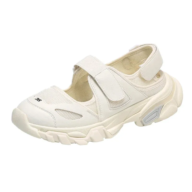 binfenxie Women Sport Sandals Wedge Hollow Out Women Sandals Outdoor Cool Platform Shoes Women Beach Summer Shoes New Footwear