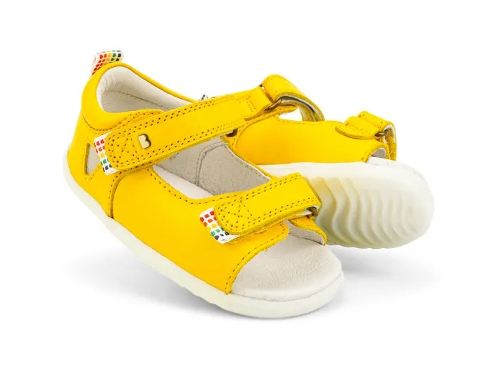 Bobux Step Up Rise Yellow Sandals