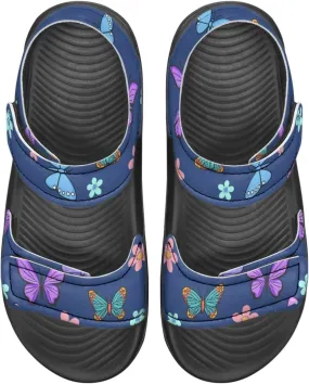 Boys Girls Sandals Cute Dachshund Print Kids Athletic Sport Sandals Open Toe Fashion Outdoor Hiking Shoes for Summer