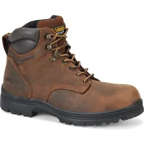 Carolina Men's Engineer 6" Soft Toe Waterproof Slip Resist Work Boot -Brown- CA3026