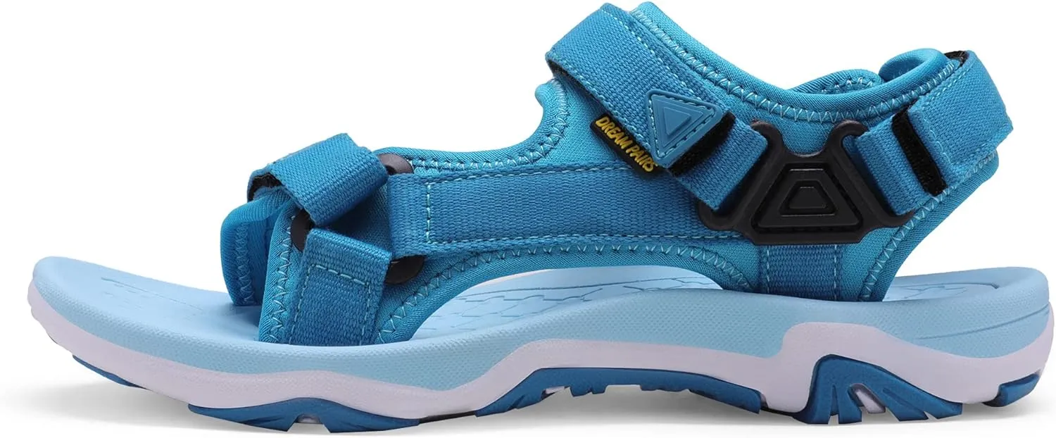 DREAM PAIRS Women’s Arch Support Hiking Sandals Sport Outdoor Athletic Comfortable Summer Beach Water Sandals