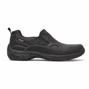 Dunham Men's Cloud Plus Slip Ons- Black