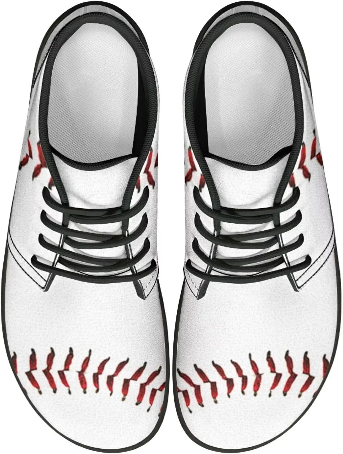 Forchrinse White Baseball Men's Waterproof Boots Mid Top Sneakers Shoes for Men - Causal Sports Fan Baseball Shoes Indoor Outdoor Leather Shoes with Rubber Sole