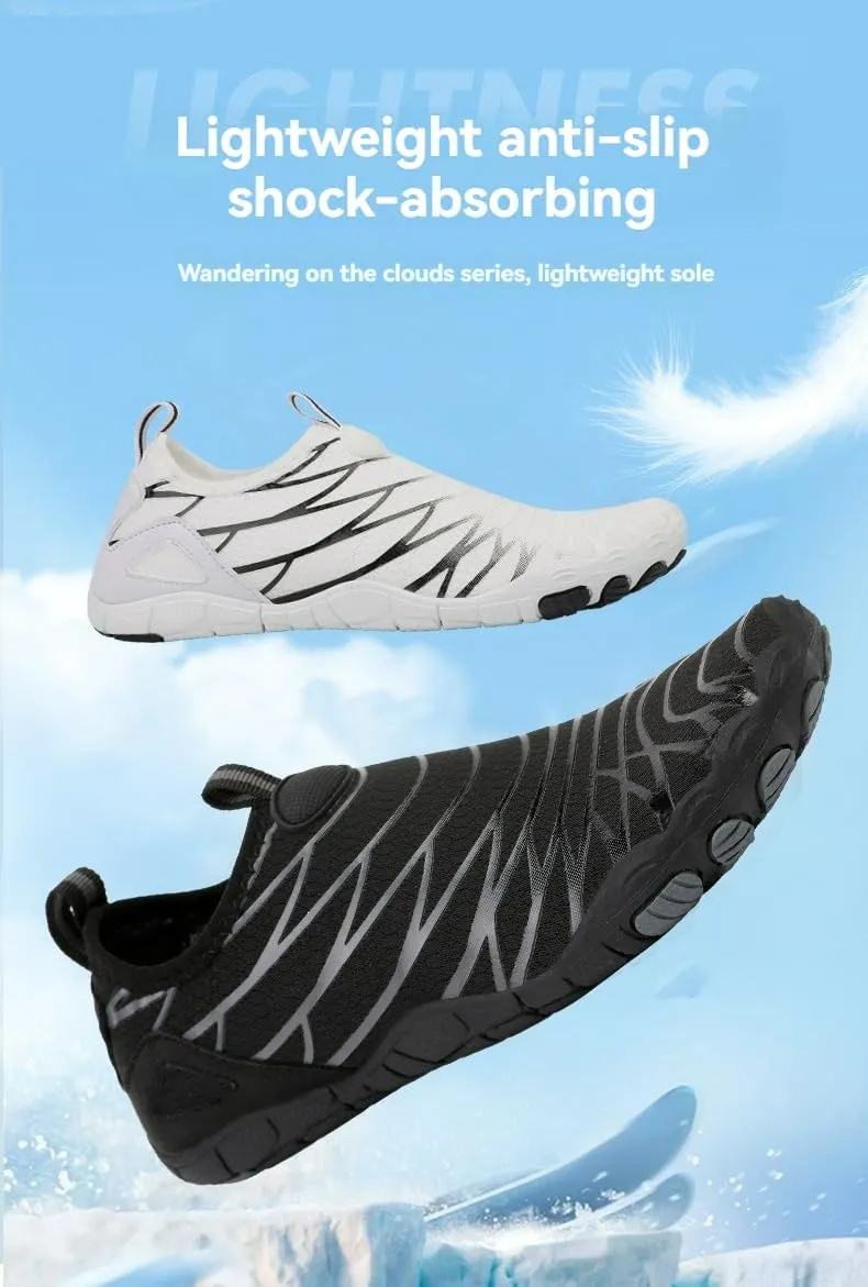 Hike Barefoot Shoes for Women Athletic Quick Dry Water Shoes Unisex Lightweight Hiking Footwear Breathable & Non-Slip Athletic Footwear Wide Toe box Water Shoes for Swimming Running Riding Climbing