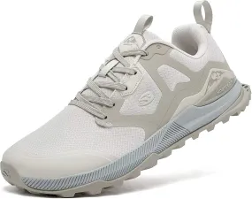 HOBIBEAR Men's Trail Running Shoes | Wide Toe | Trekking | Non-Slip Hiking Sneakers
