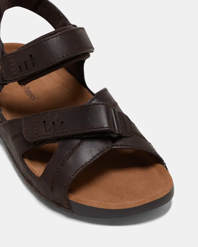 Hush Puppies 'Hems' - Brown