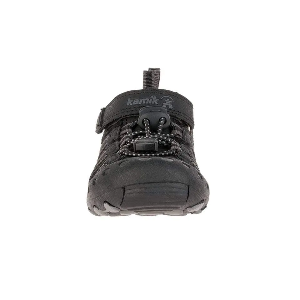 Kamik Black Crab Toddler Sandal
