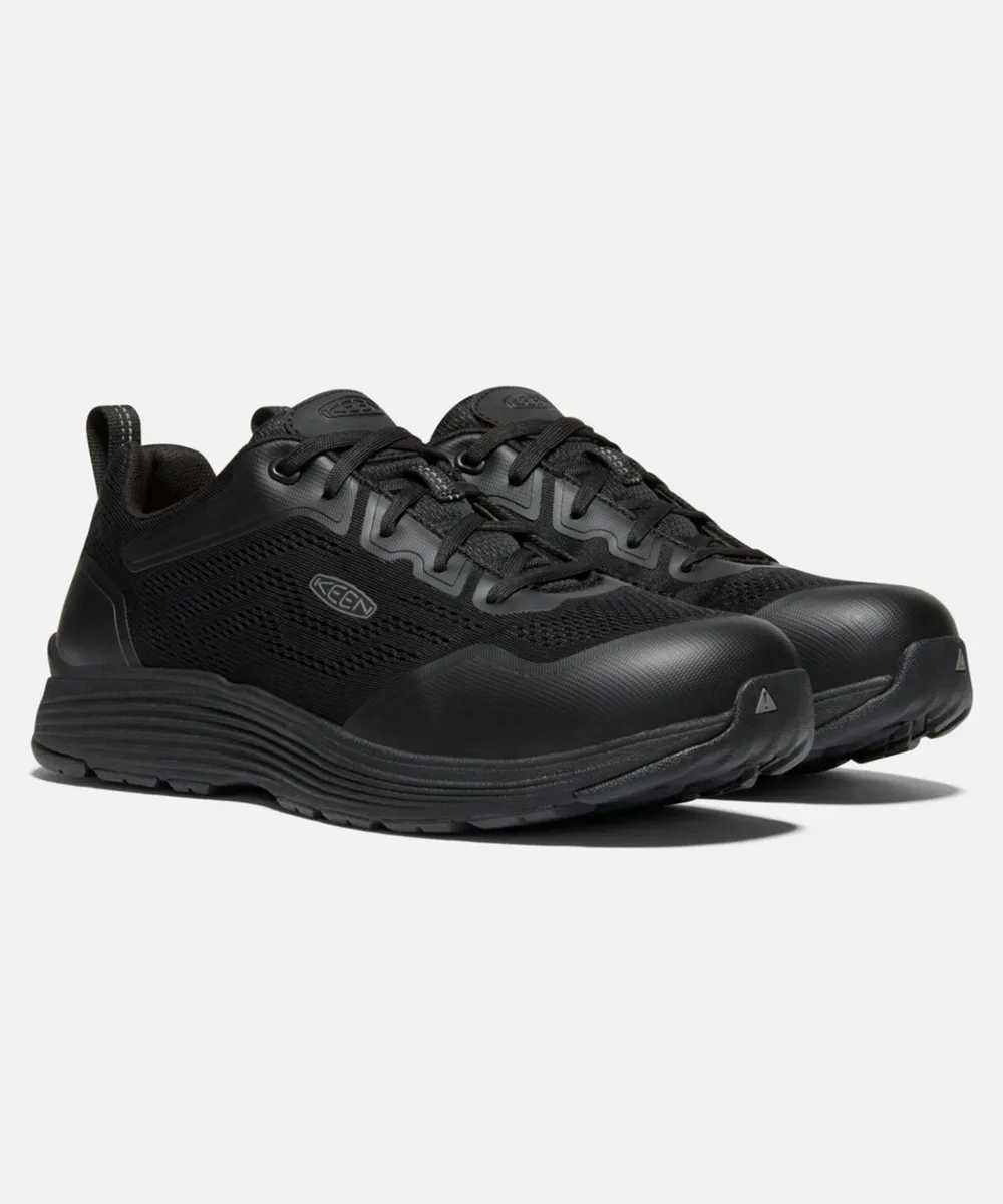 Keen Sparta 2 Composite Toe Work Sneakers - Black