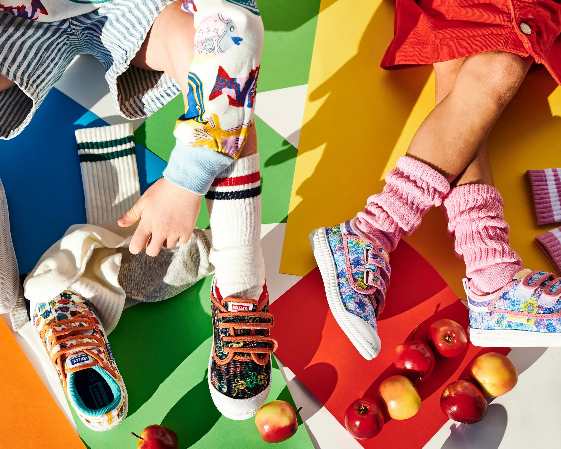 Kip&Co x Volley Bunch Of Fun International Junior Kids Sneaker