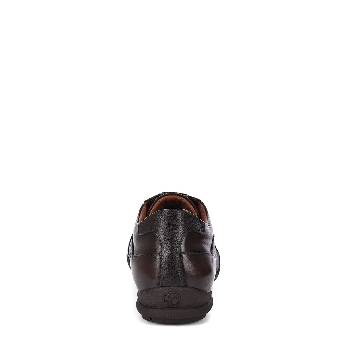 L27AVTS - Cuadra tobacco casual fashion ostrich sneakers for men