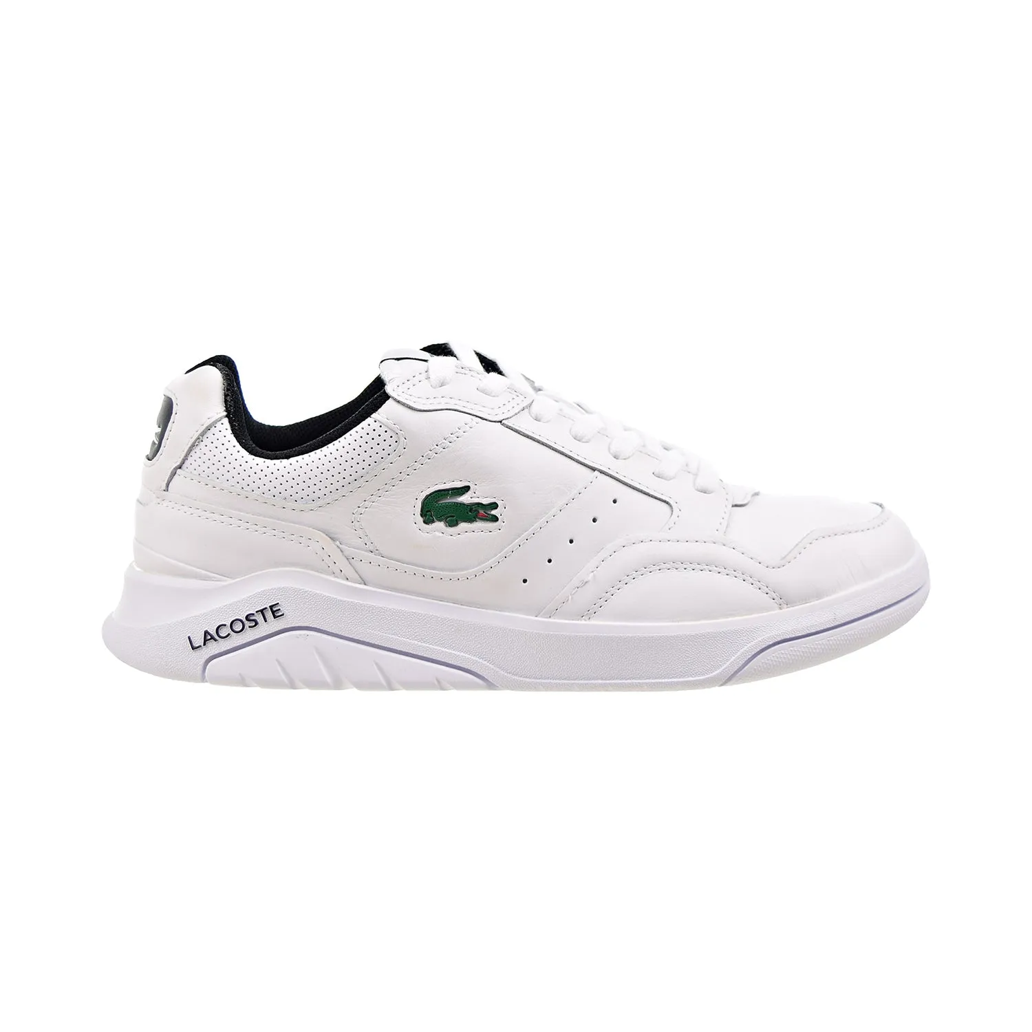 Lacoste Advance Luxe01212 SMA Leather Men's Shoes White-Black