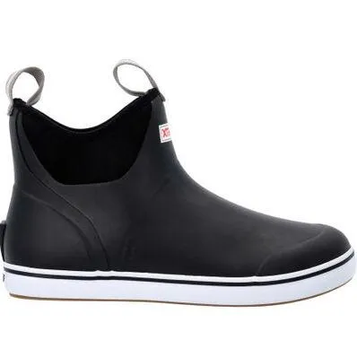 Men's 6" Ankle Deck Boot - Black
