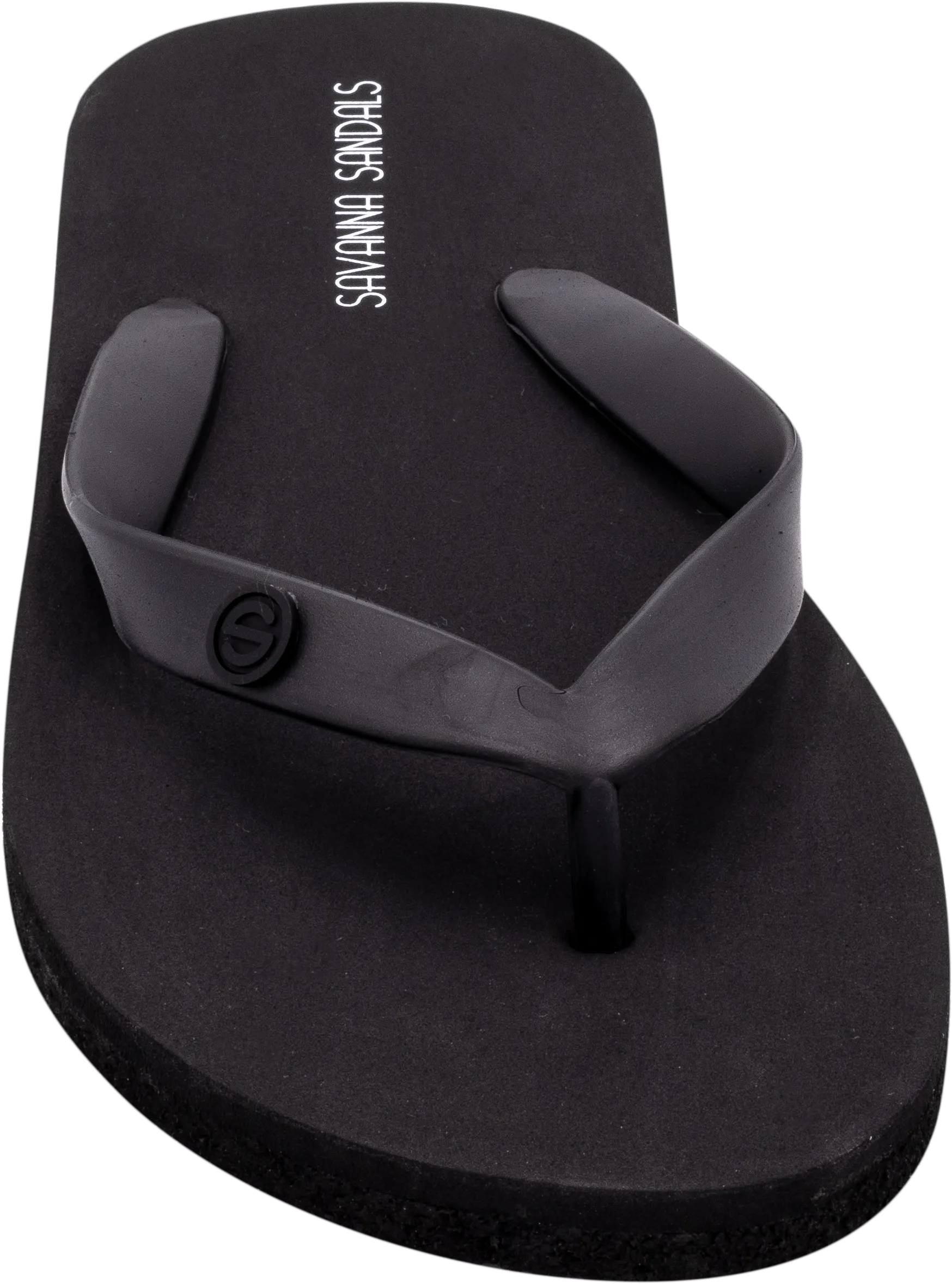 Men's Black Pearl Shower Sandals, Narrow