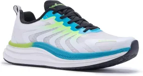 Men's Orthopedic Road Running Shoes: Comfortable Casual Arch Support Plantar Fasciitis Walking Sneakers for Flat Feet, Orthotic Outdoor Gym Work Sports Tennis Shoes for Foot and Heel Pain Relief