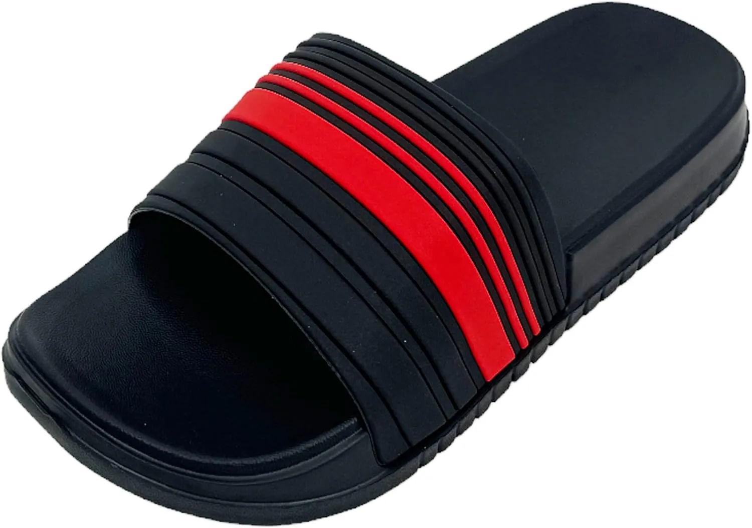 Men's Sport Slide Sandals Beach Home Indoor Outdoor Non Slip Shower Slippers