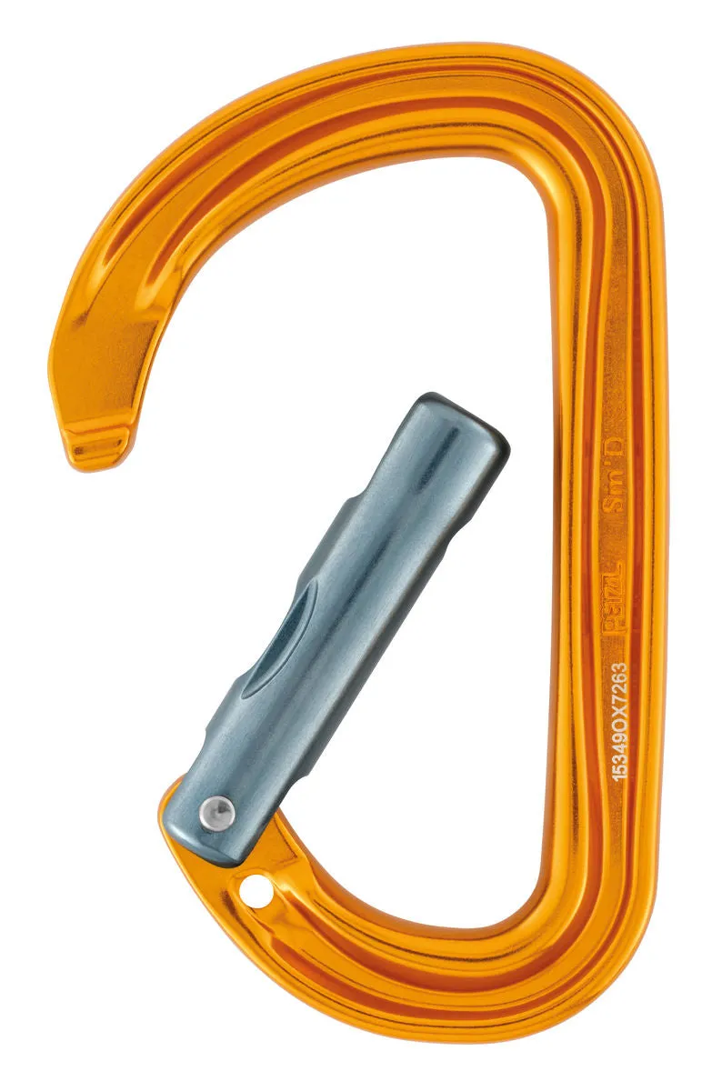 Petzl - Mousqueton Sm'D Wall - Asymmetrical  Carabiner