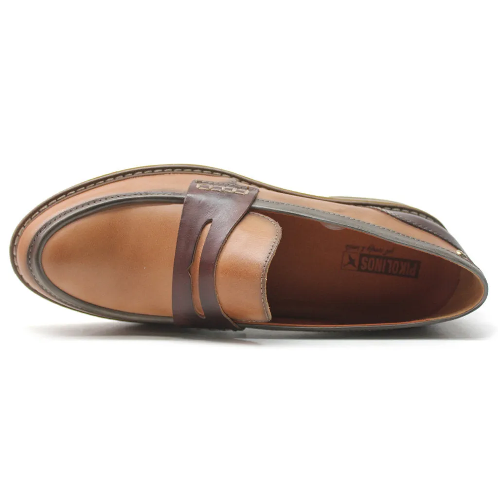 Pikolinos Aldaya Calfskin Leather Women's Slip-on Shoes