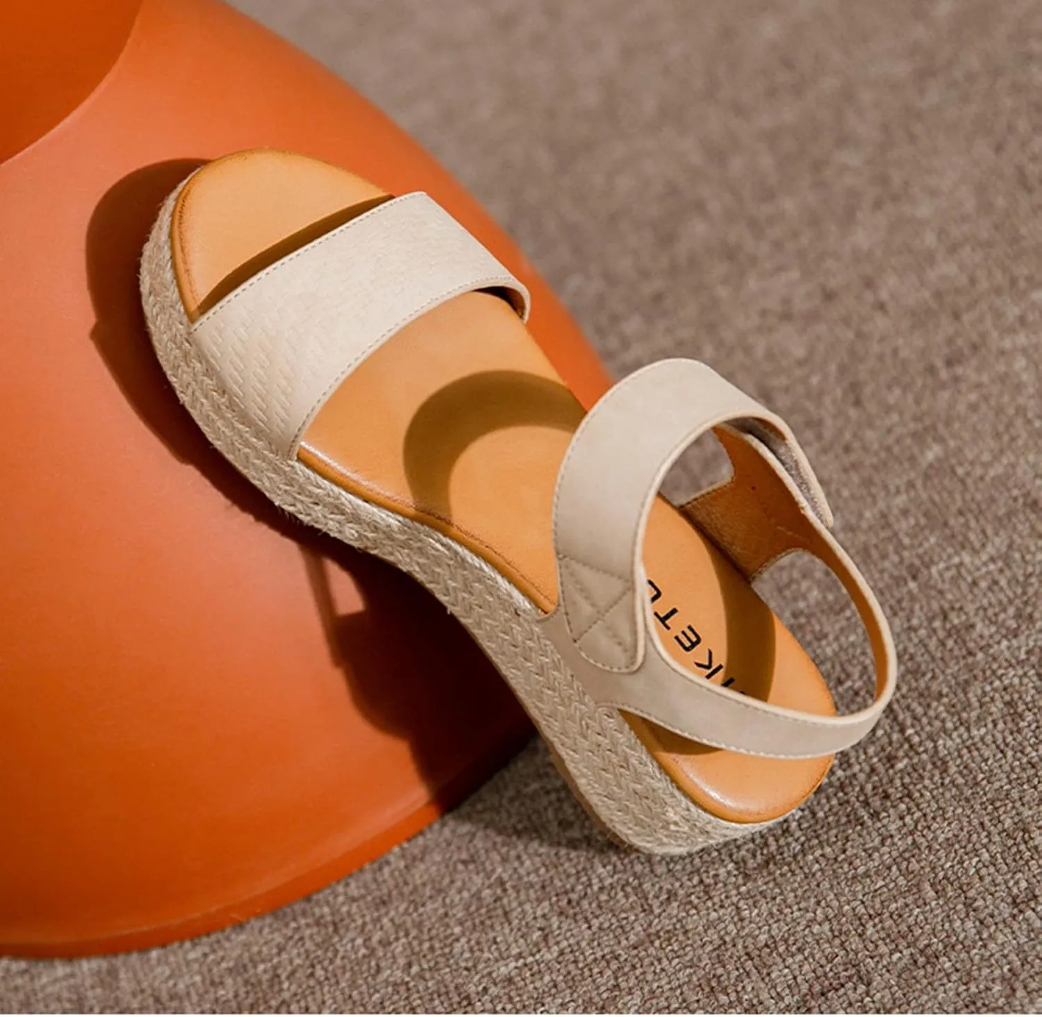 Platform Sandals for Women Summer Open Toe Non Slip Flatform Sandals Dressy Casual Buckle Ankle Strap Slides Sandal for All Occasions: Casual, Work, Party