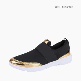 Round Toe, Non-Slip : Walking Shoes for Women