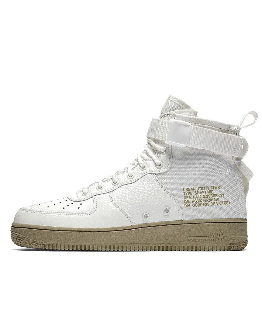 SF-Air Force 1 Mid Ivory/Neutral Olive