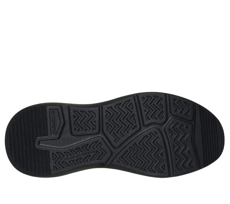 Skechers Men's Parson Ralven Slip Ons- Black