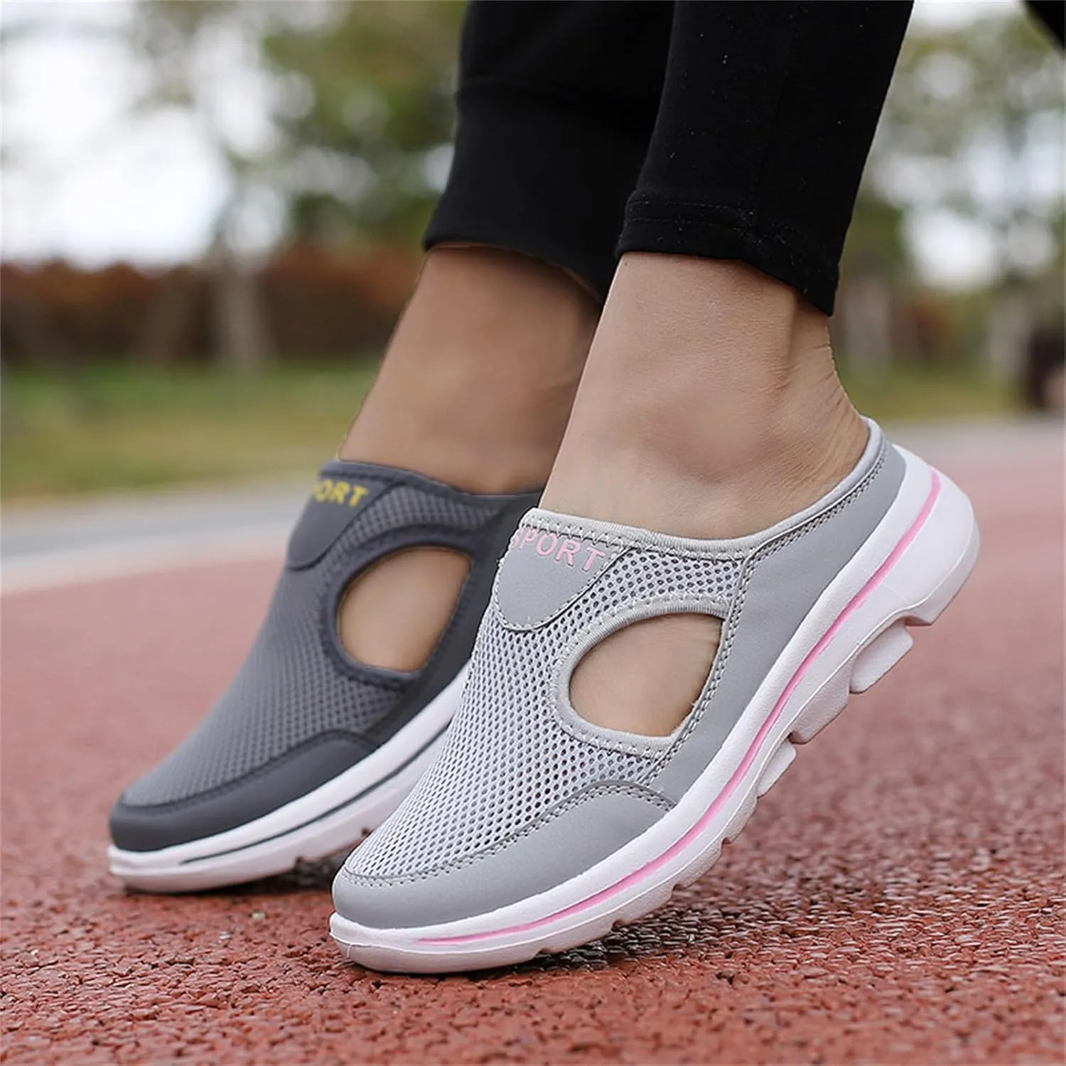 Slip On Mules for Women Men Lightweight Breathable Walking Shoes Quick Drying Sandals Summer Beach Shoes Footwear