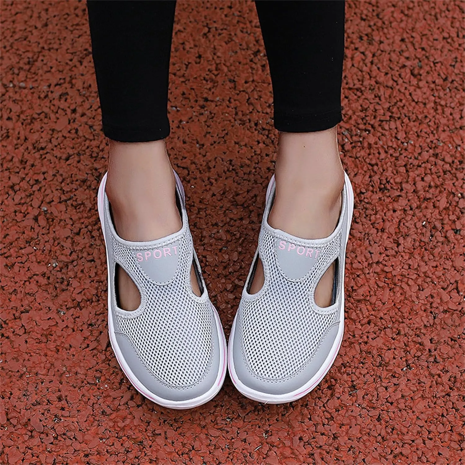 Slip On Mules for Women Men Lightweight Breathable Walking Shoes Quick Drying Sandals Summer Beach Shoes Footwear