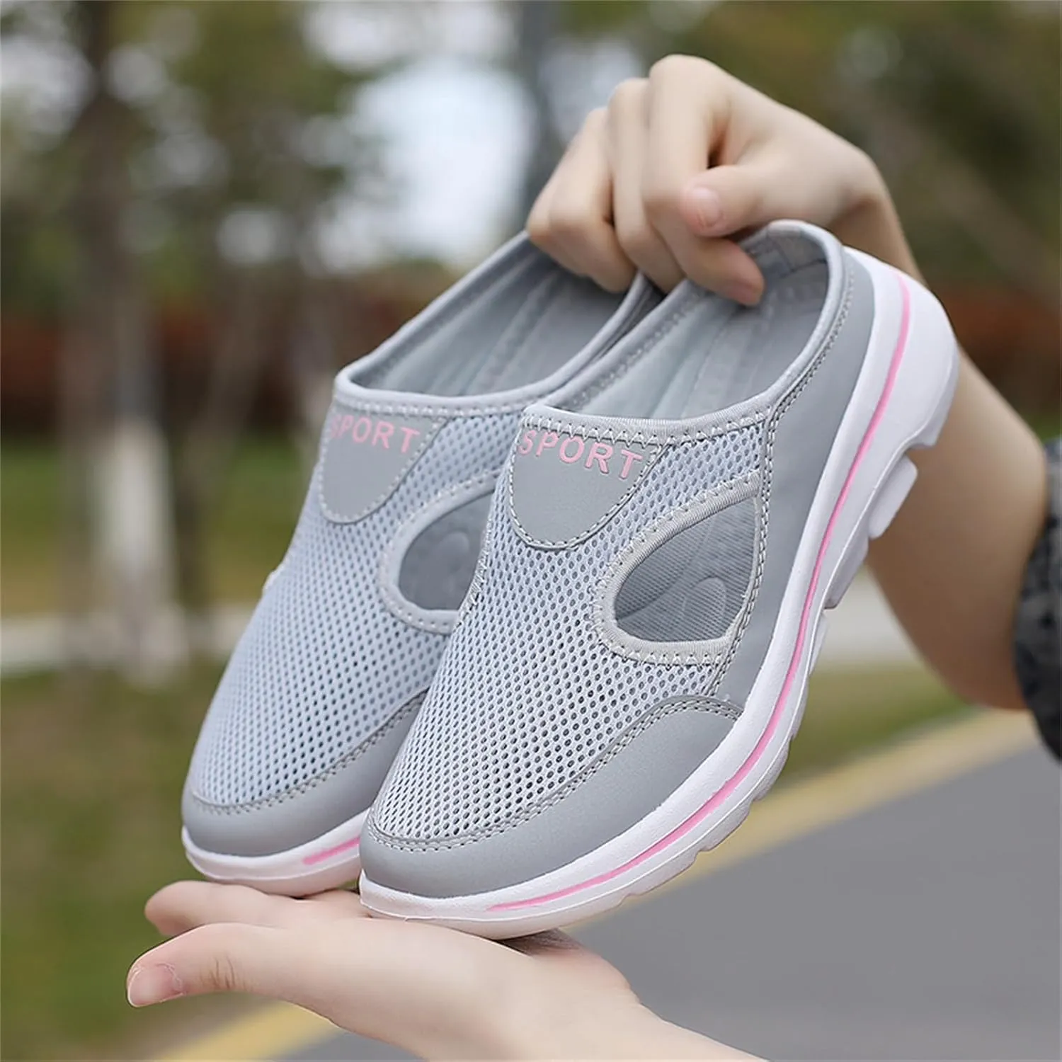 Slip On Mules for Women Men Lightweight Breathable Walking Shoes Quick Drying Sandals Summer Beach Shoes Footwear