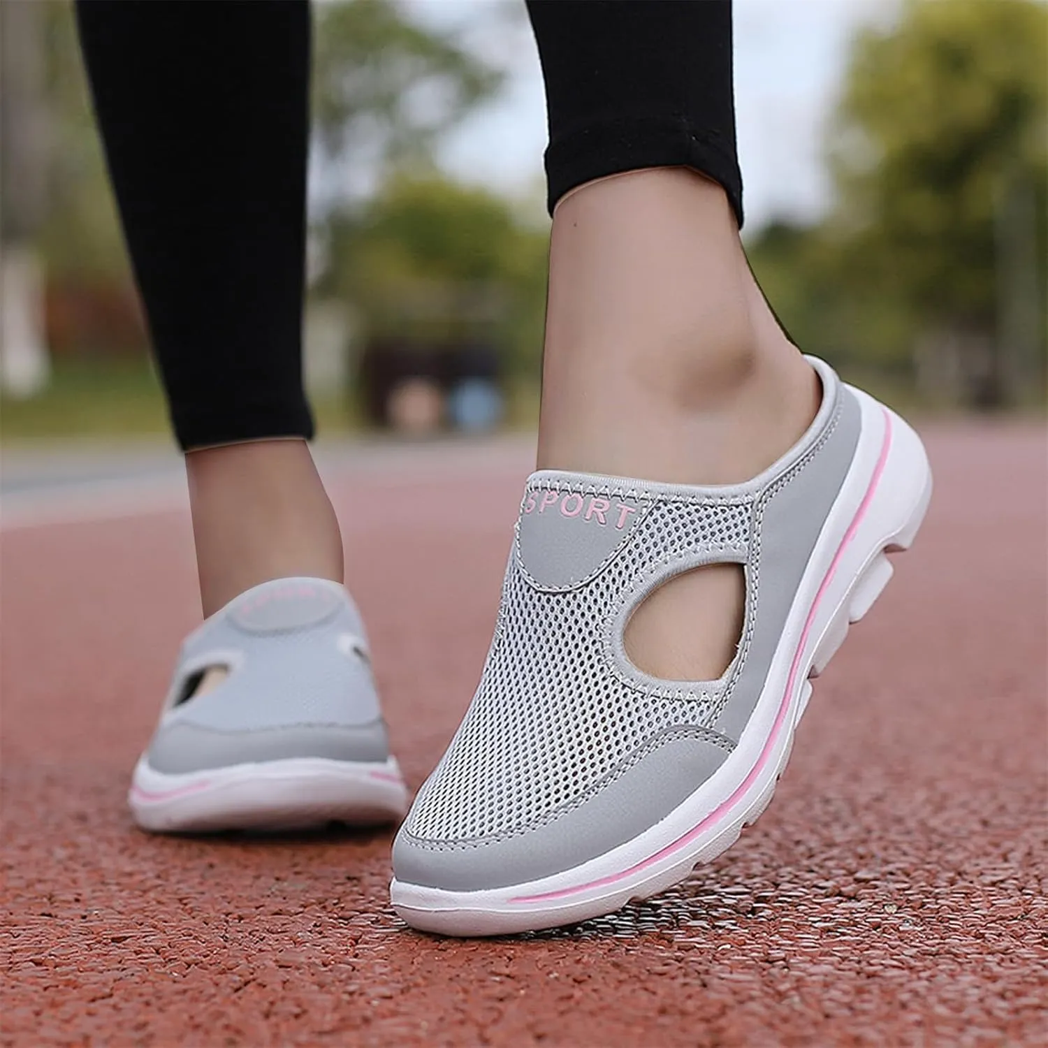 Slip On Mules for Women Men Lightweight Breathable Walking Shoes Quick Drying Sandals Summer Beach Shoes Footwear