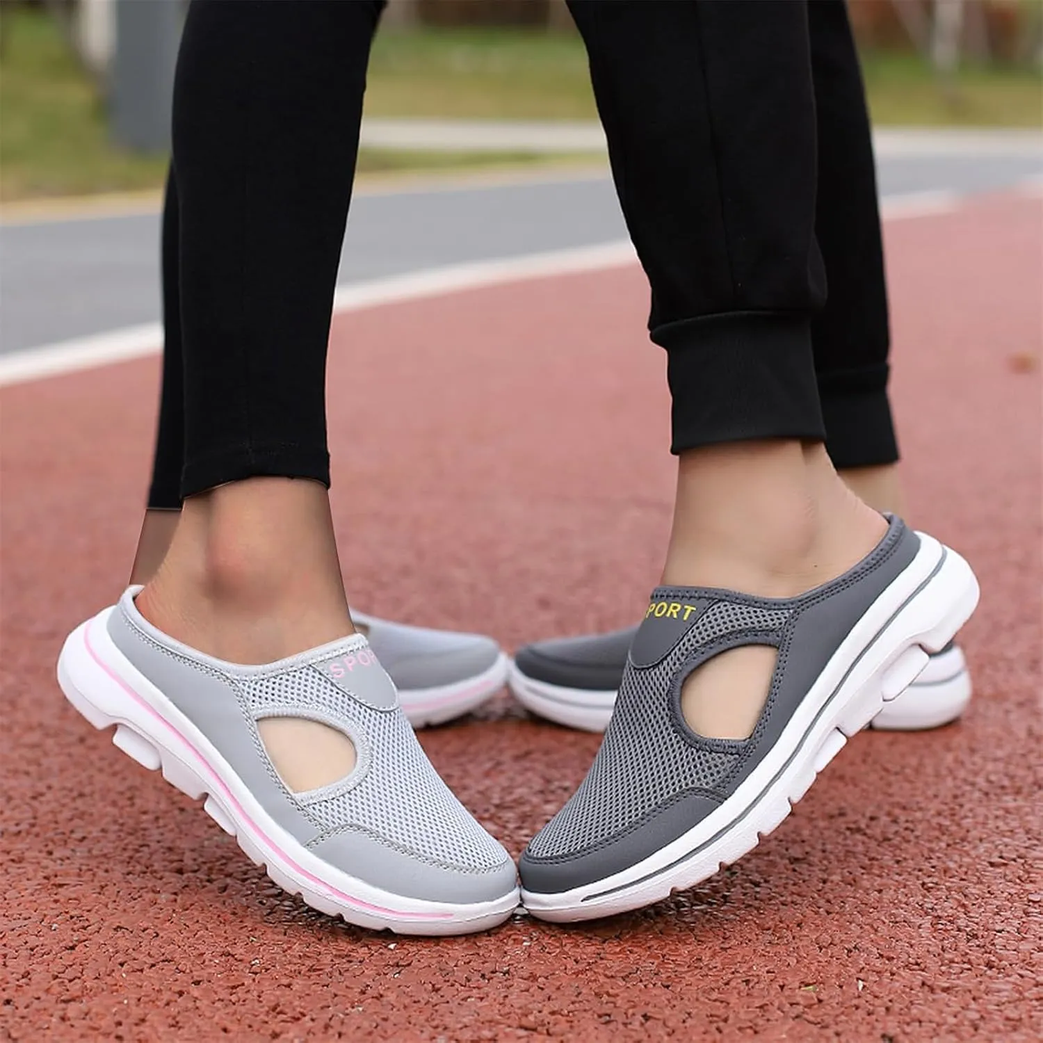 Slip On Mules for Women Men Lightweight Breathable Walking Shoes Quick Drying Sandals Summer Beach Shoes Footwear