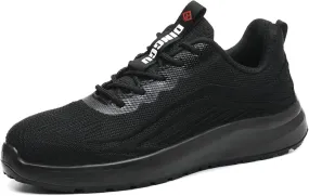 Steel Toe Shoes for Men Woman Non Slip Work Shoes,Comfortable Men's Work & Safety Footwear Lightweight Composite Toe Sneakers