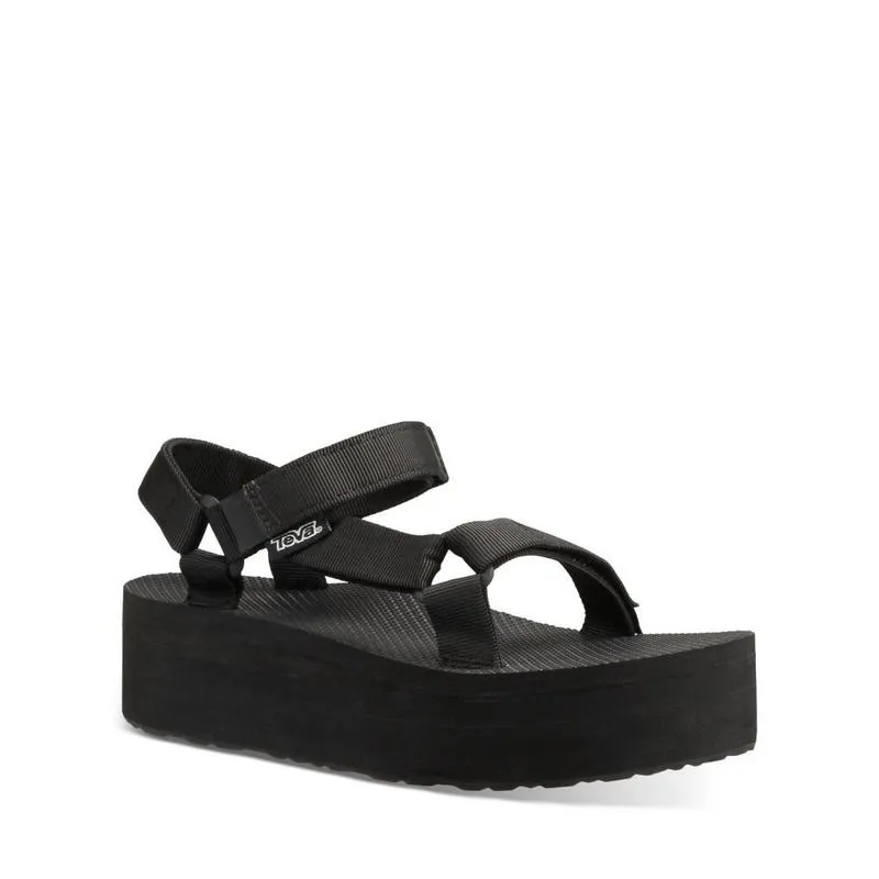 TEVA LADIES FLATFORM UNIVERSAL - BLACK
