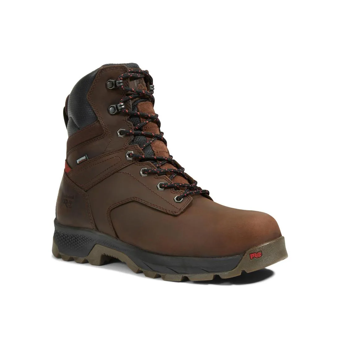 Titan EV 8 Inch Composite-Toe Waterproof Insulated Work Boot Brown