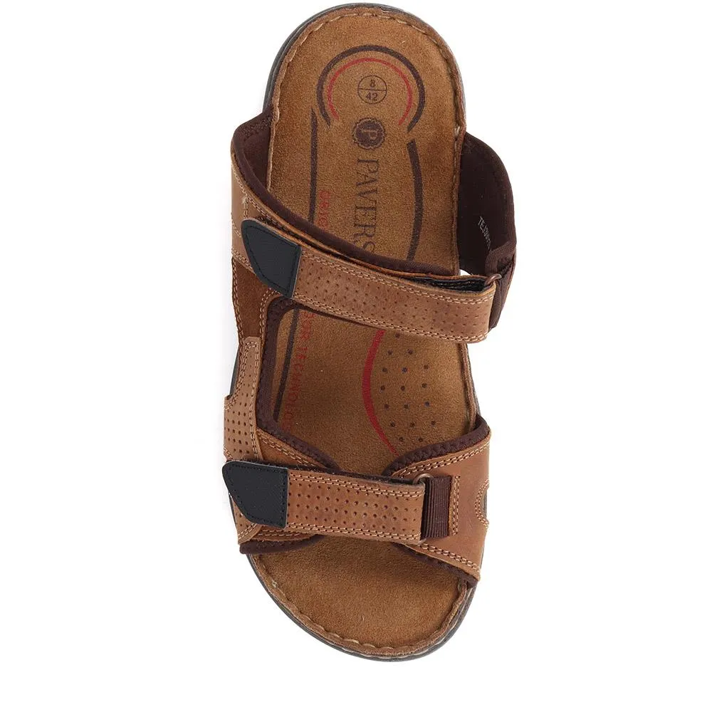 Touch-Fasten Mule Sandals - TEJ39019 / 325 208