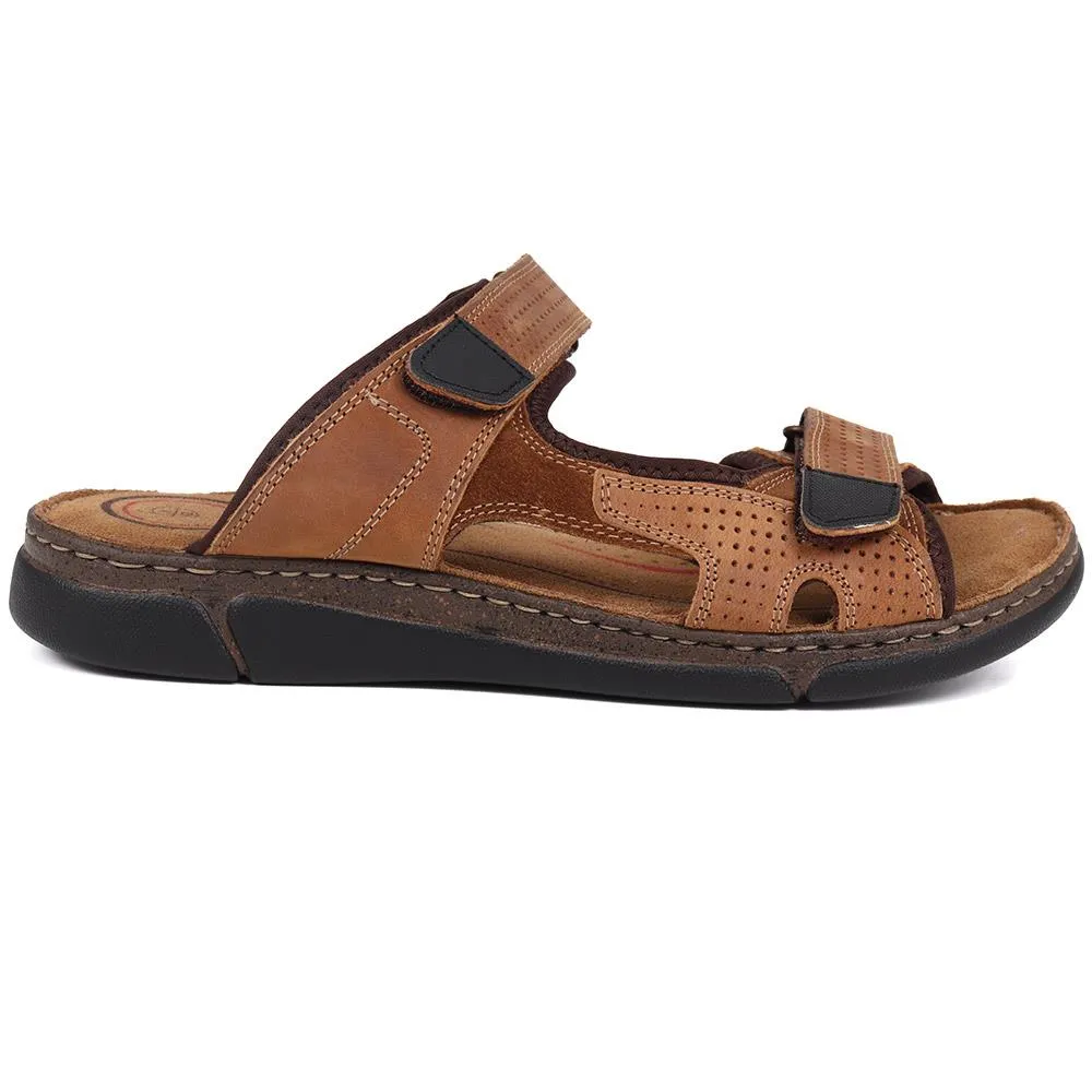 Touch-Fasten Mule Sandals - TEJ39019 / 325 208