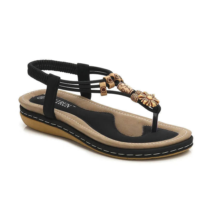 Vanccy Bohemia Women Ladies Fashion Flat Sandals
