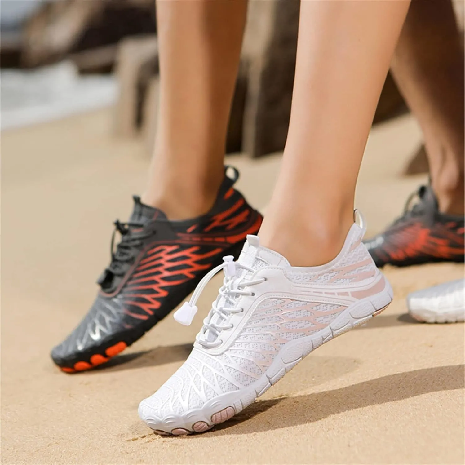 Womens Mens Barefoot Shoes Lightweight Non Slip Grounded Shoes Casual Quick Dry Water Shoes for Women Men Fashion Breathable Hiking Footwear for Riding Climbing Swimming Surfing Camping Boating
