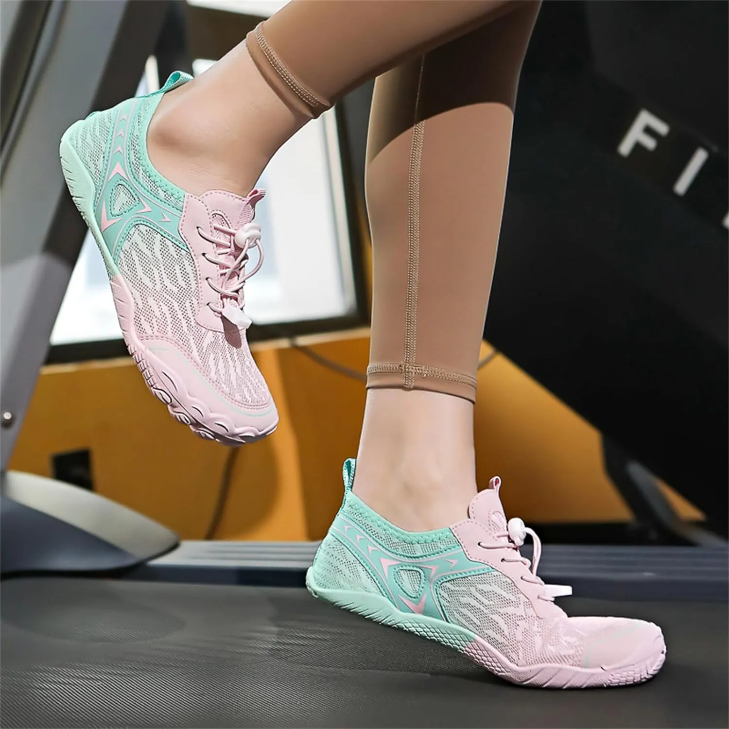 Womens Mens Water Shoes,Healthy & Non-Slip Hike Barefoot Shoes,Lightweight Quick Dry Trail Running Footwear,Outdoor Beach Wide Toe Box Surf Footwear with Adjustable Strap