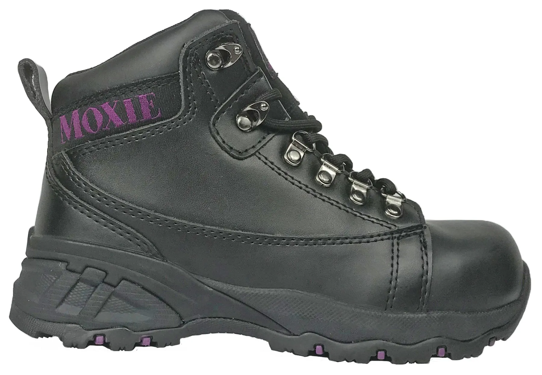 Women's Moxie 6" Vegas Black, EH, PR, SR, WP, Met-Guard Composite Toe Boot