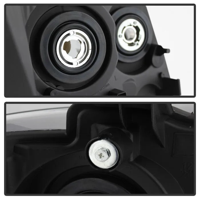 Xtune Crystal Headlights Chevy Suburban (07-14) Black or Black Smoked w/ Amber Turn Signal Light